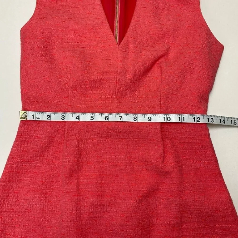 KATE SPADE NWT Gwendolyn Havana Coral Pink Dress Size 2
